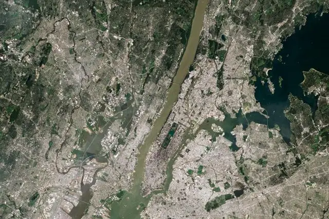 Satellite photo from NASA